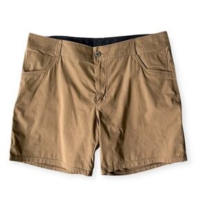 KUHL Radikl Men's Shorts Size 40 Dark Khaki Shorts Hybrid Outdoor Hiking